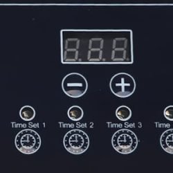automatic stirring frying machine panel