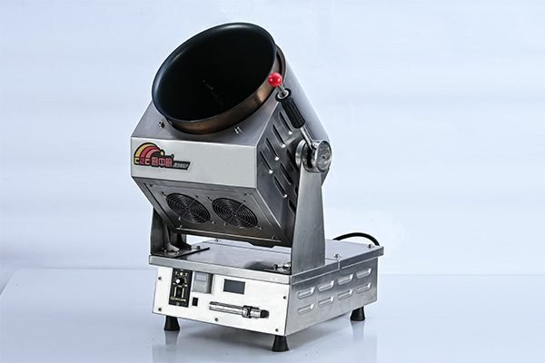 Professional stir fryer for Chinese restaurant wok-style cooking